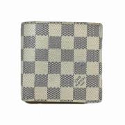 Pre-owned Fabric wallets Louis Vuitton Vintage , White , Dames