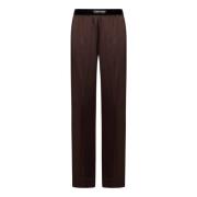 Bruine Elegante Broek Tom Ford , Brown , Dames