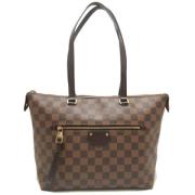 Pre-owned Plastic totes Louis Vuitton Vintage , Brown , Dames