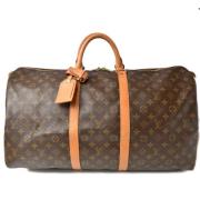 Pre-owned Canvas travel-bags Louis Vuitton Vintage , Brown , Heren