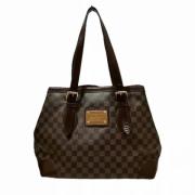 Pre-owned Canvas louis-vuitton-bags Louis Vuitton Vintage , Brown , Da...