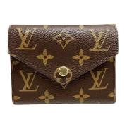 Pre-owned Canvas wallets Louis Vuitton Vintage , Brown , Dames