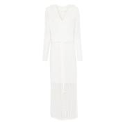 Witte Gebreide Mouwloze Trui Zimmermann , White , Dames