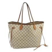 Pre-owned Canvas louis-vuitton-bags Louis Vuitton Vintage , White , Da...