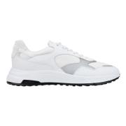 Heren Veterschoenen Leer Suède Hogan , White , Heren