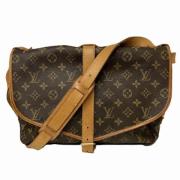 Pre-owned Canvas crossbody-bags Louis Vuitton Vintage , Brown , Dames