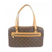 Pre-owned Canvas louis-vuitton-bags Louis Vuitton Vintage , Brown , Da...