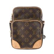 Pre-owned Canvas louis-vuitton-bags Louis Vuitton Vintage , Brown , Da...