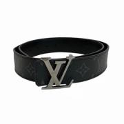 Pre-owned Fabric belts Louis Vuitton Vintage , Black , Dames