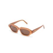 Lw40157U 50E Sunglasses Loewe , Orange , Dames