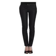 Zwarte Skinny Jeans - Elegant en smal gesneden Ermanno Scervino , Blac...