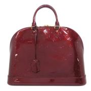 Pre-owned Leather louis-vuitton-bags Louis Vuitton Vintage , Red , Dam...