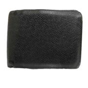 Pre-owned Leather wallets Louis Vuitton Vintage , Black , Dames