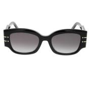 Stijlvolle zonnebril met uniek ontwerp Dior , Black , Dames