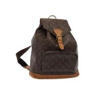 Pre-owned Canvas louis-vuitton-bags Louis Vuitton Vintage , Brown , Da...