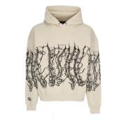 Wire Hoodie Sweatshirt Fw24 Collectie Octopus , Beige , Heren