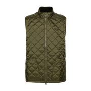 Groene Monty Vest Trui Barbour , Green , Heren