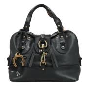 Pre-owned Leather handbags Chloé Pre-owned , Black , Dames