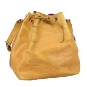 Pre-owned Leather louis-vuitton-bags Louis Vuitton Vintage , Yellow , ...