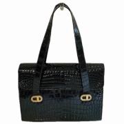 Pre-owned Leather dior-bags Dior Vintage , Black , Dames