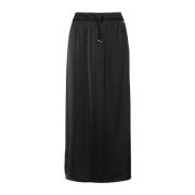 Zwarte Rok Elegant Comfortabel Modern Vrouwen Herno , Black , Dames