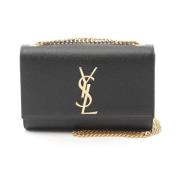 Pre-owned Leather crossbody-bags Yves Saint Laurent Vintage , Black , ...