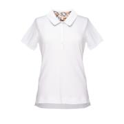 Korte Mouw Polo Shirts Collectie Barbour , White , Dames