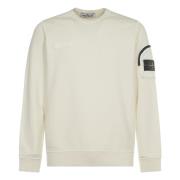 Witte Truien voor Mannen Stone Island , White , Heren