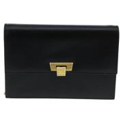 Pre-owned Leather dior-bags Dior Vintage , Black , Dames