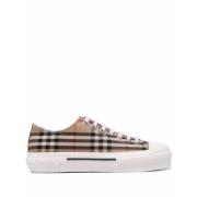 Vintage Check Beige Sneakers Burberry , Beige , Heren