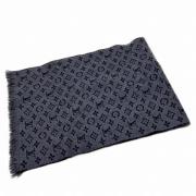 Pre-owned Wool scarves Louis Vuitton Vintage , Blue , Dames