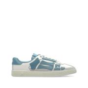 Blauwe Sneakers met Witte Details Amiri , Blue , Heren