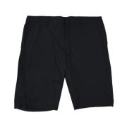 Heren Shorts met Drukknop, Rits Colmar , Black , Heren