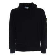 Capuchontrui voor mannen Stone Island , Black , Heren