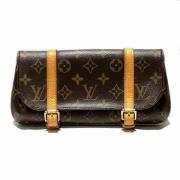 Pre-owned Canvas louis-vuitton-bags Louis Vuitton Vintage , Brown , Da...