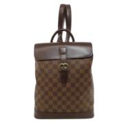 Pre-owned Canvas louis-vuitton-bags Louis Vuitton Vintage , Brown , Da...