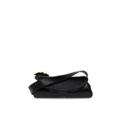 Schoudertas Cannolo Mini Wave Jil Sander , Black , Dames