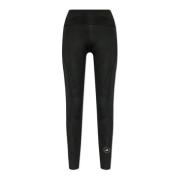 Logo Leggings Adidas by Stella McCartney , Black , Dames