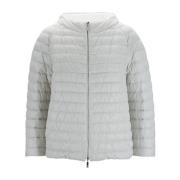 Korte donsjas met rits Moncler , Beige , Dames