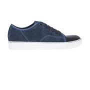 Suede Sneakers Lanvin , Blue , Heren