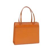 Pre-owned Fabric totes Louis Vuitton Vintage , Orange , Dames