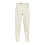 Heren Knoop Rits Broek PT Torino , Beige , Heren