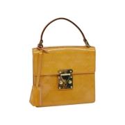 Pre-owned Leather louis-vuitton-bags Louis Vuitton Vintage , Yellow , ...