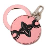 Pre-owned Leather key-holders Louis Vuitton Vintage , Pink , Dames