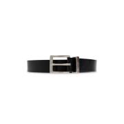 Leren riem Paul Smith , Black , Heren