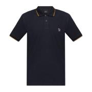 Polo met patch PS By Paul Smith , Blue , Heren