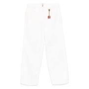 360 Ivory Jeans Elisabetta Franchi , White , Dames