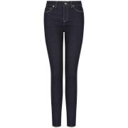 Denim 5 Zakken Broek Giorgio Armani , Blue , Dames