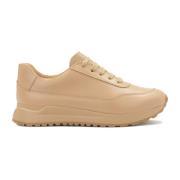 Minimalistische sneakers in beige kleur Kazar , Beige , Dames