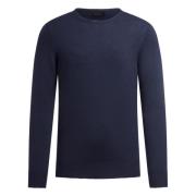 Stijlvol Paricollo Shirt Gran Sasso , Blue , Heren